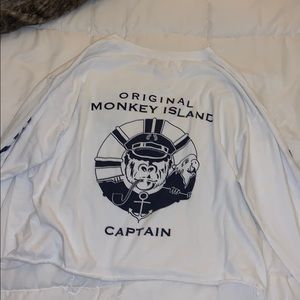 Brandy Melville Malibu Cove Monkey Island Top